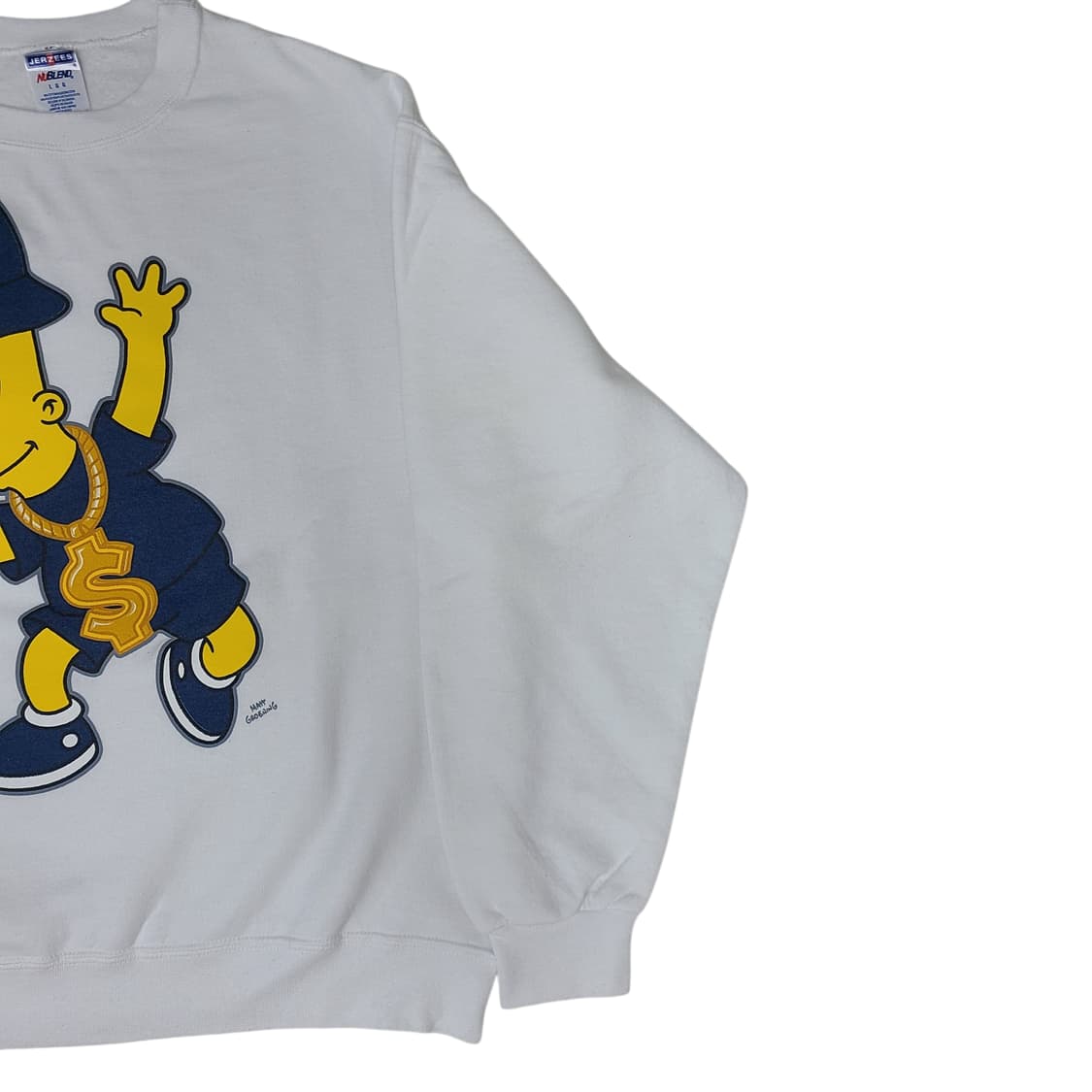 '90s Vintage Simpsons Hip-Hop Sweatshirt 상품이미지4