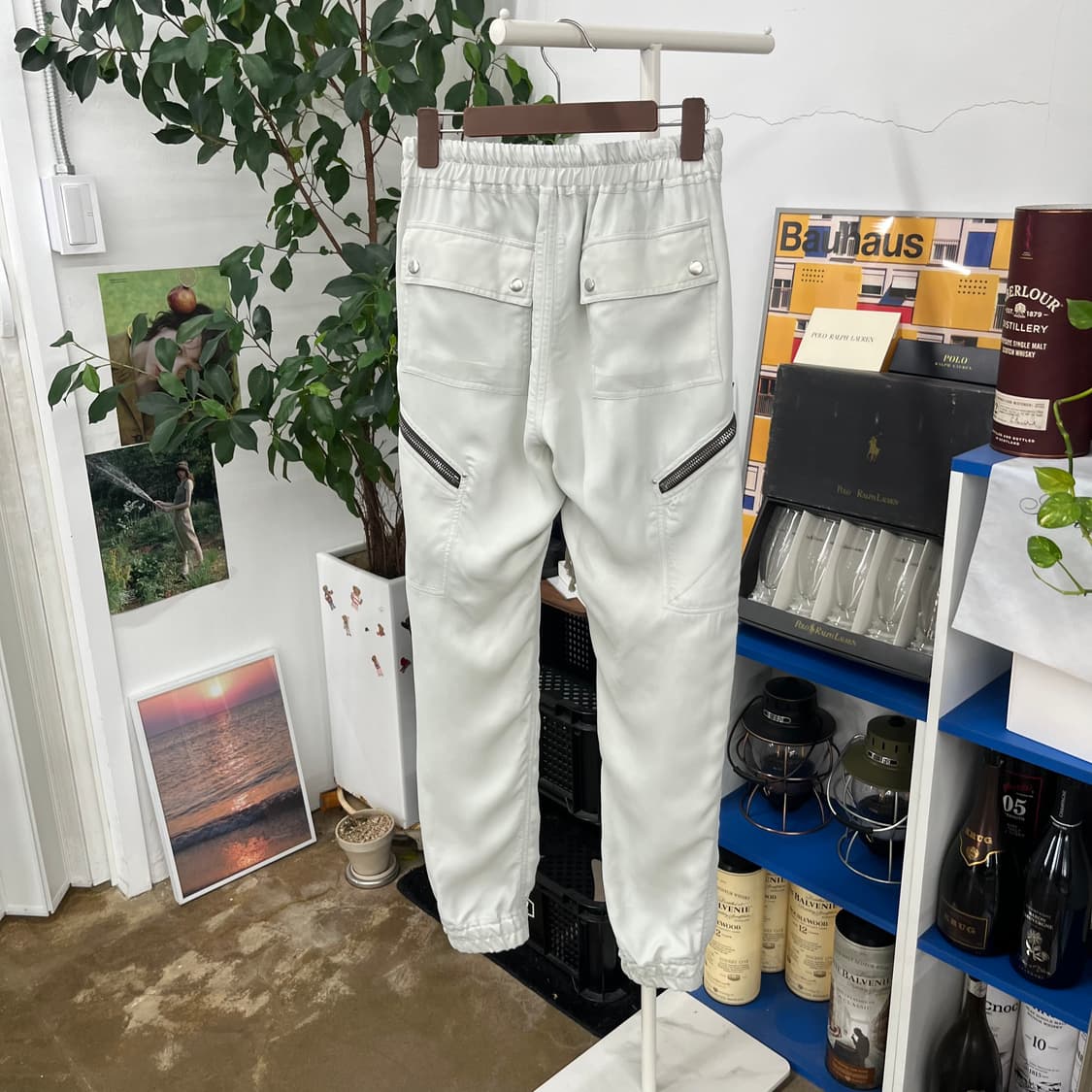 릭오웬스 우먼 레이온 조거팬츠 38 상품이미지4