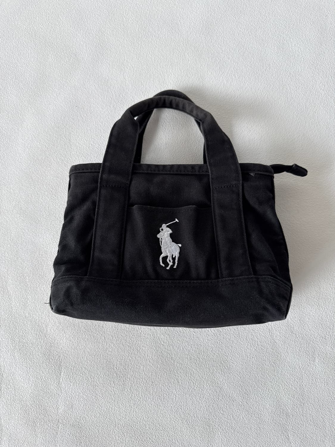 폴로 랄프로렌(Polo Ralph Lauren) 캔버스 미니 토트백 상품이미지2