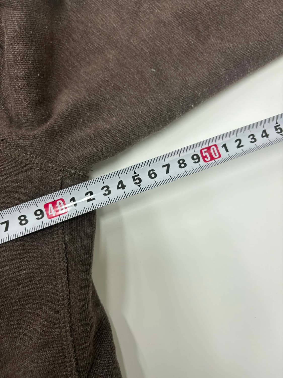 아베크롬비 y2k 여리핏 코코아브라운 대장급 핀터깔 양털 울프죠 후드집업 상품이미지6