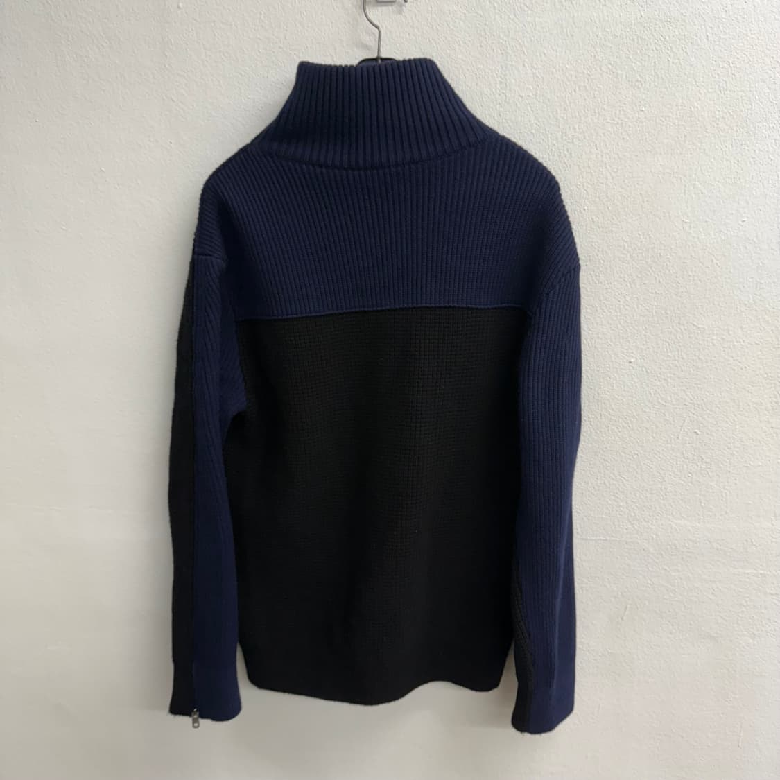 한섬 시스템 투톤 배색 니트 (95) 상품이미지4