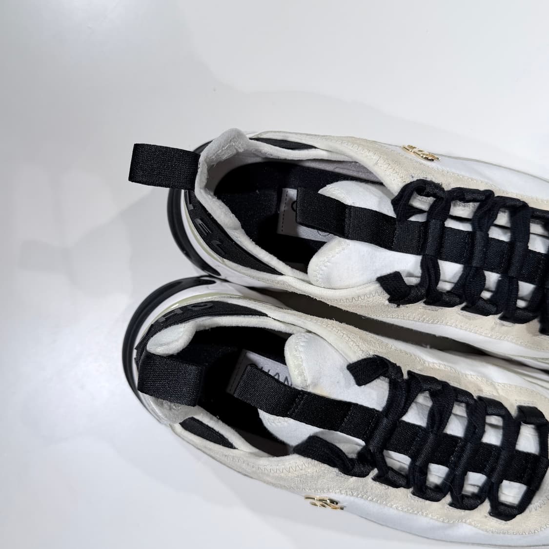 (A/41) / 샤넬 믹스드 파이버 스니커즈 벨벳카프스킨 스니커즈 운동화 상품이미지8