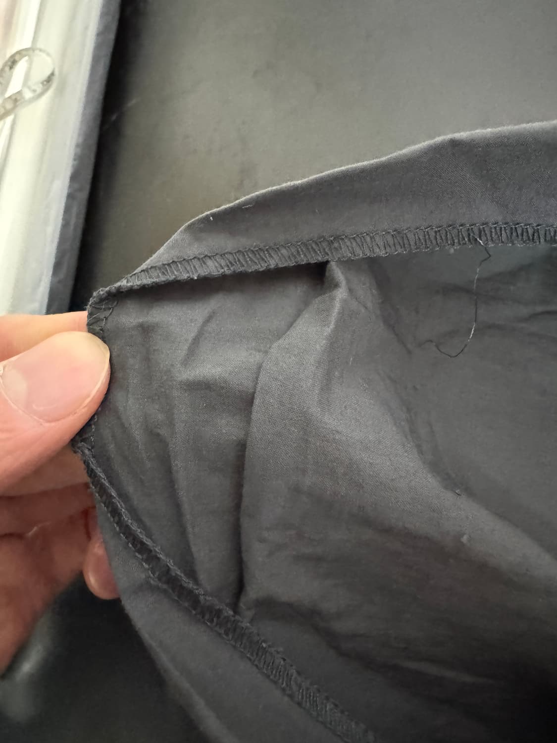 여성 스튜디오톰보이 빈티지 그레이 나일론 팬츠 상품이미지5