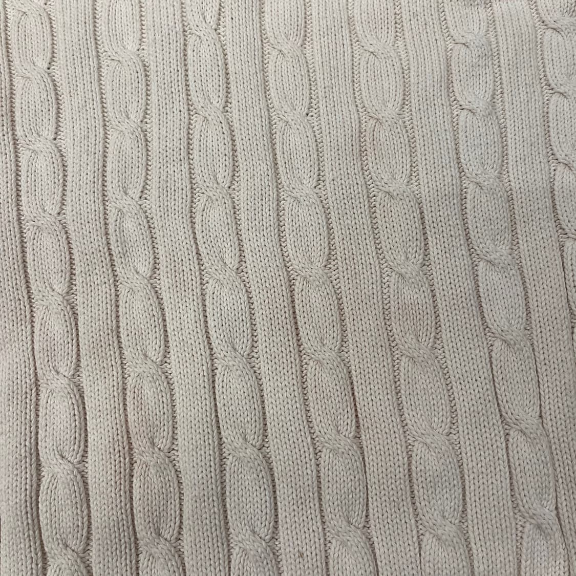 폴로 랄프로렌 브이넥 꽈배기 니트 150 상품이미지7