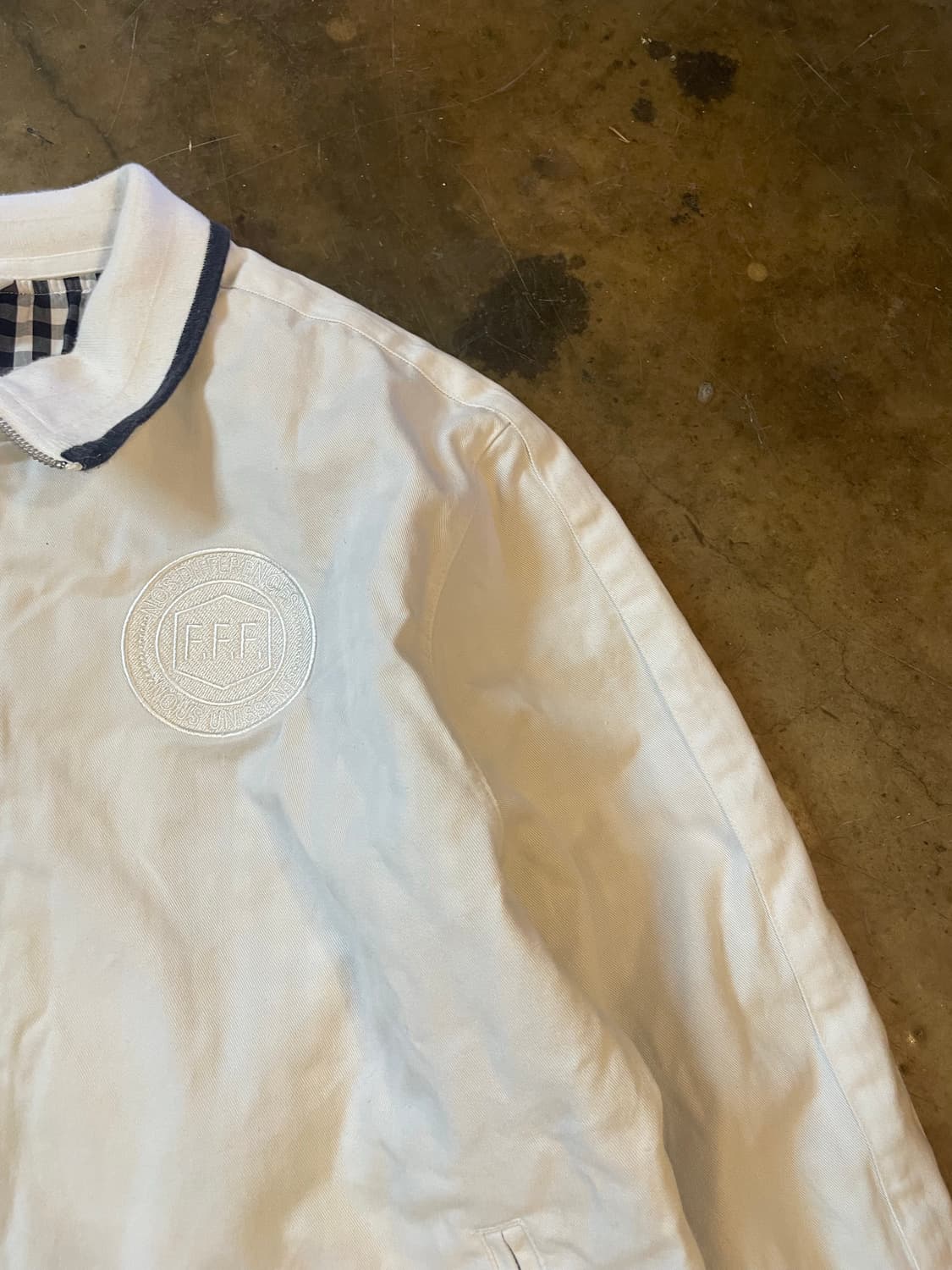 나이키 & FFF 코튼 트랙 자켓 화이트 상품이미지3