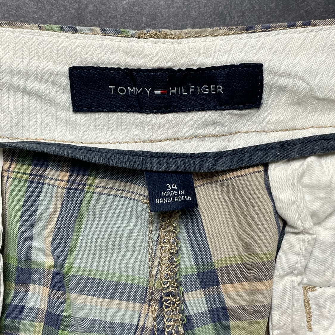 TOMMY HILFIGER 토미힐피거 체크 치노 하프팬츠 A01193 상품이미지9