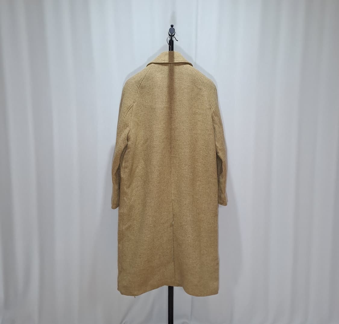 (새상품) LEMARD 르마드 머스타드 울 발마칸 롱 코트 L B78 상품이미지4