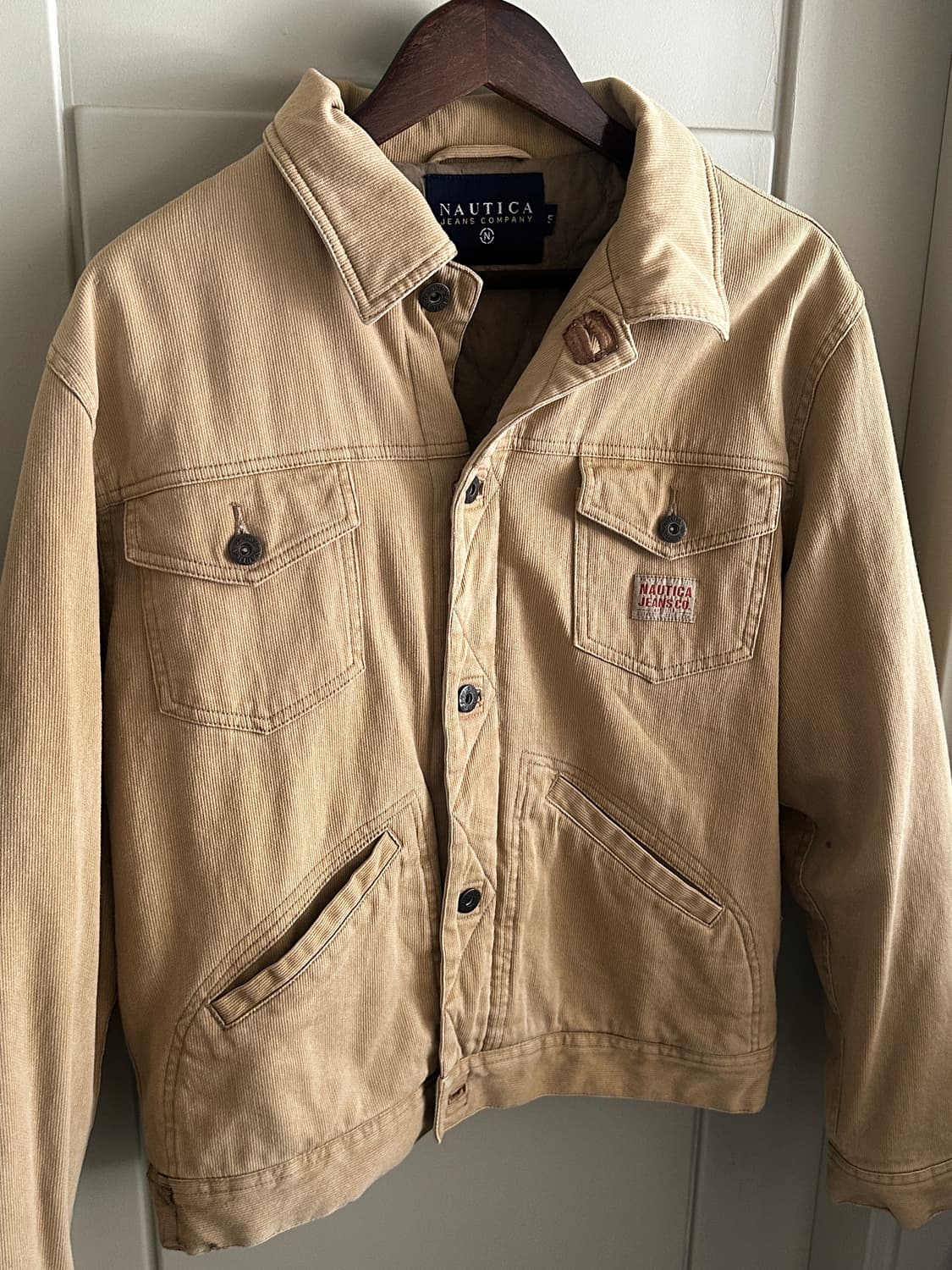 90s Nautica Jeans Company 코듀로이 트러커 자켓 상품이미지3