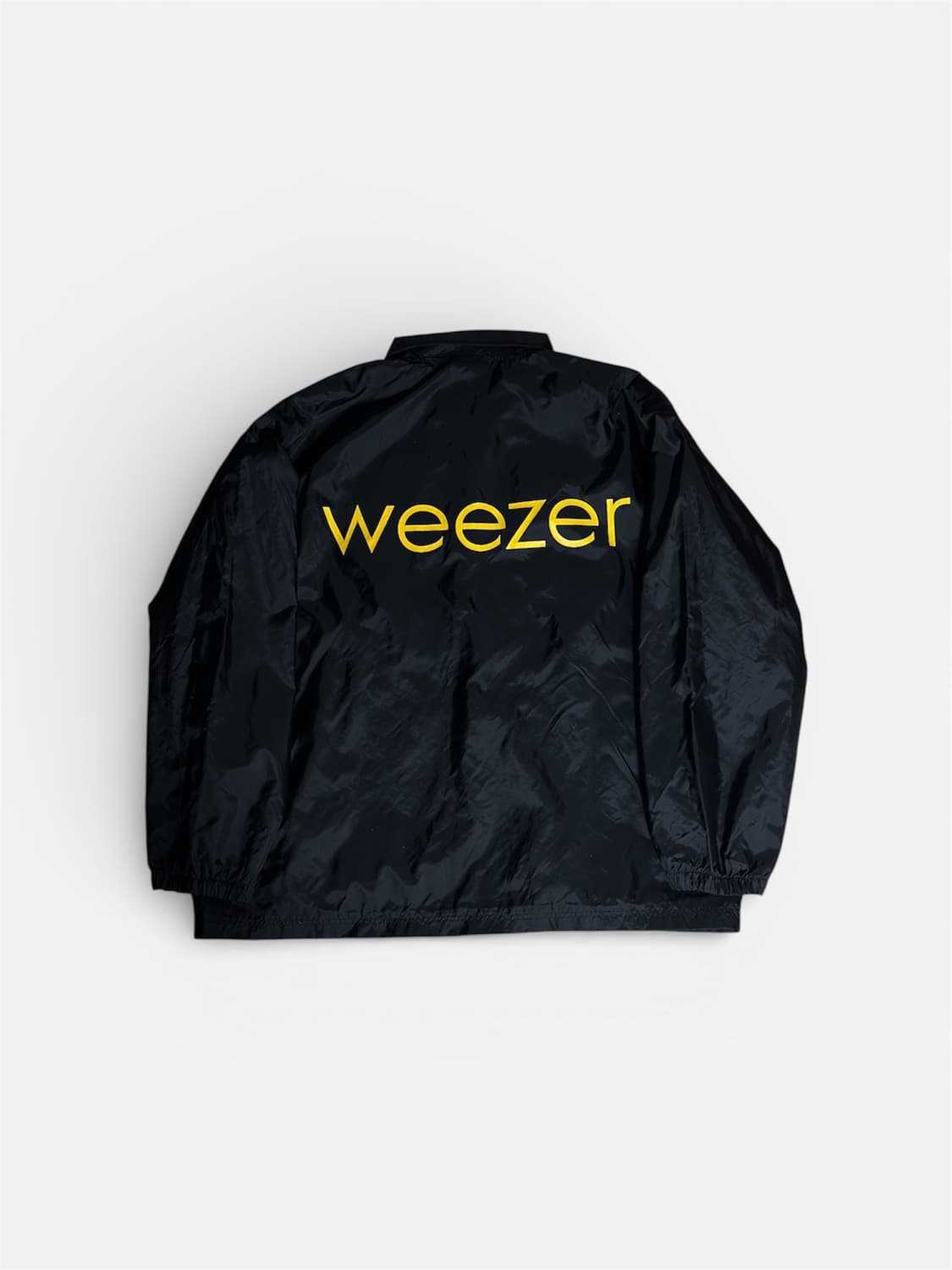 90s Weezer 위저 밴드 코치 자켓 XL 상품이미지1