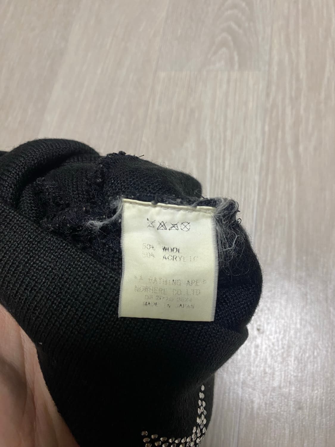 OG 니고 베이프 스와로브스키 스타 비니 상품이미지3
