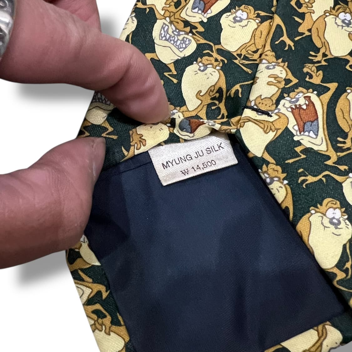  크리스찬 디올 패턴 실크 넥타이 y14334 상품이미지6