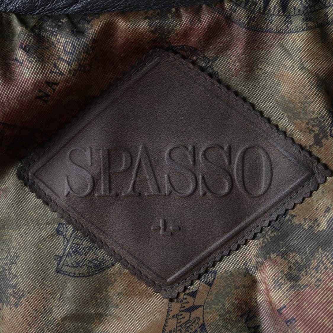 SPASSO 빈티지 소가죽 자켓 L 상품이미지6