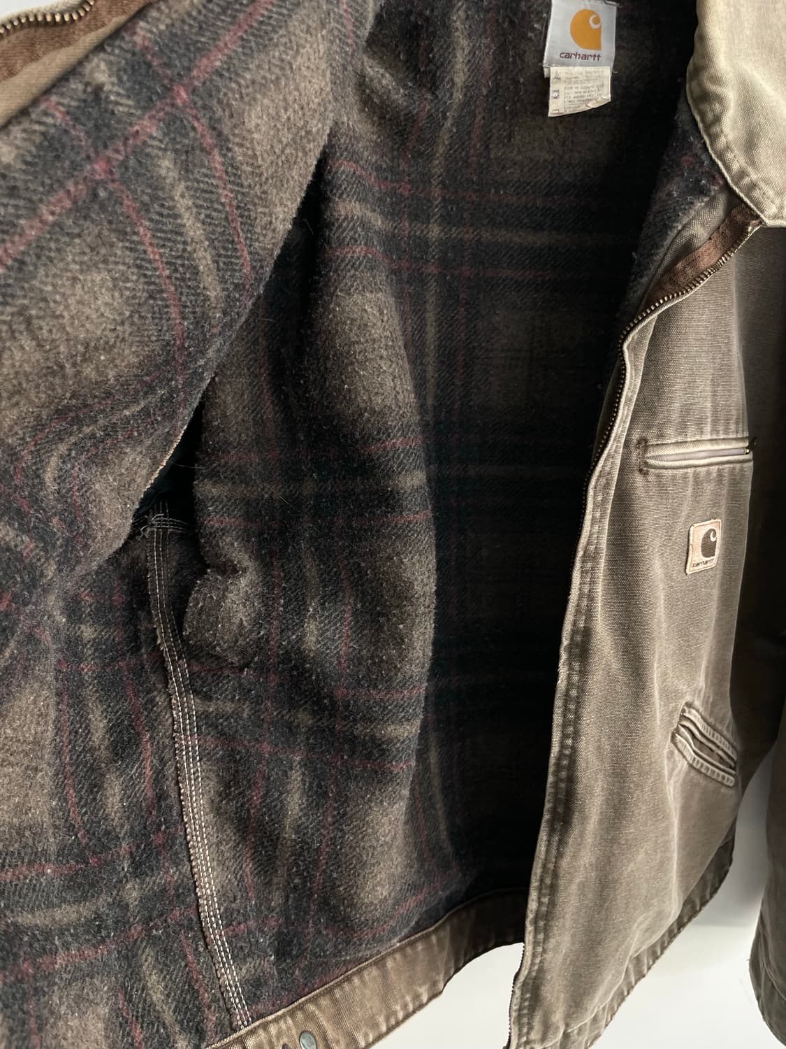 칼하트 디트로이트 자켓 브라운(XL) 상품이미지9