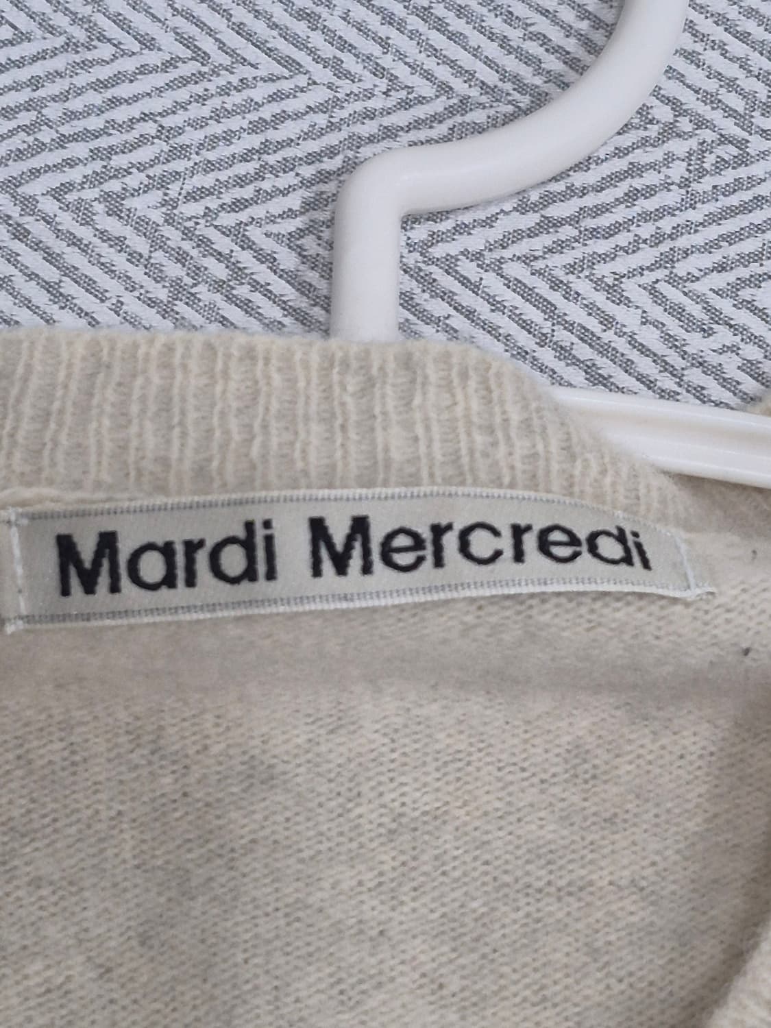 마르디메크르디 캐시미어 울 가디건 상품이미지4