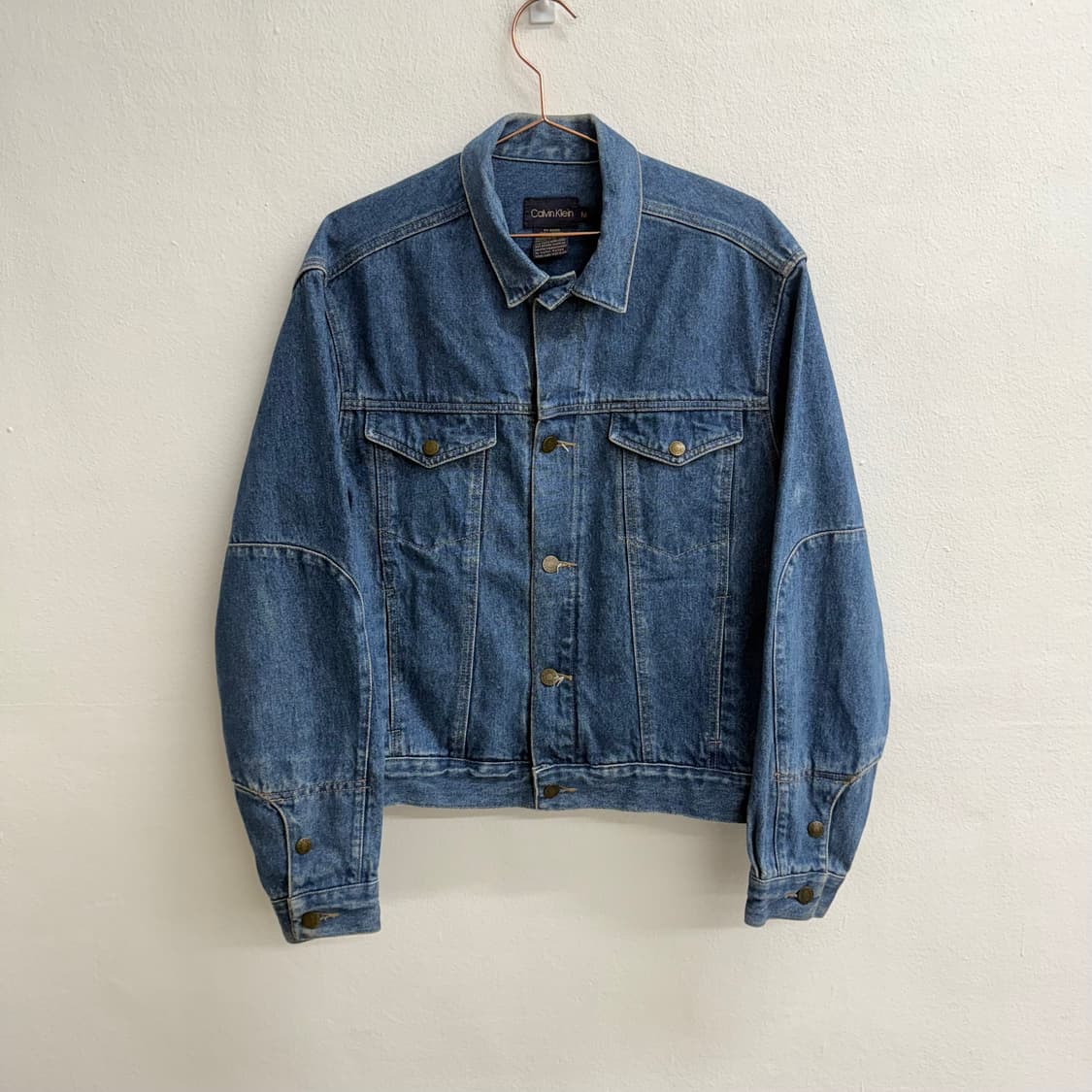 캘빈클라인 코튼100 데님 청자켓 (M) 상품이미지1
