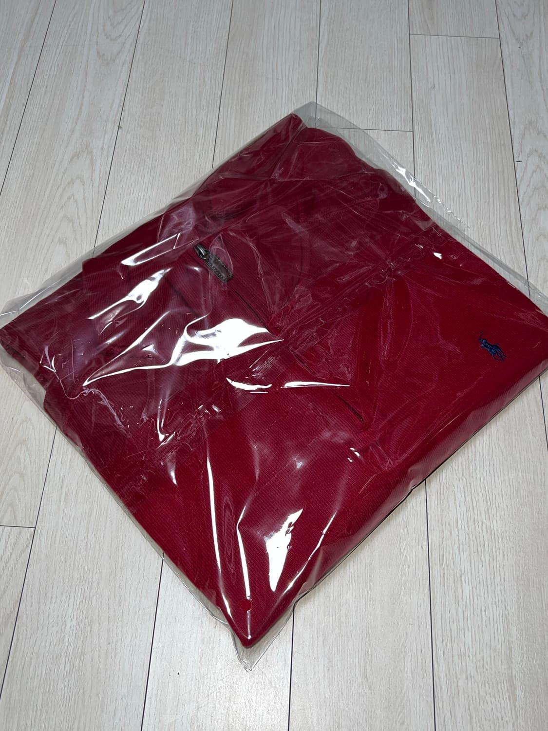 90s폴로랄프로렌포니로고코튼니트반짚업 XXL 상품이미지5