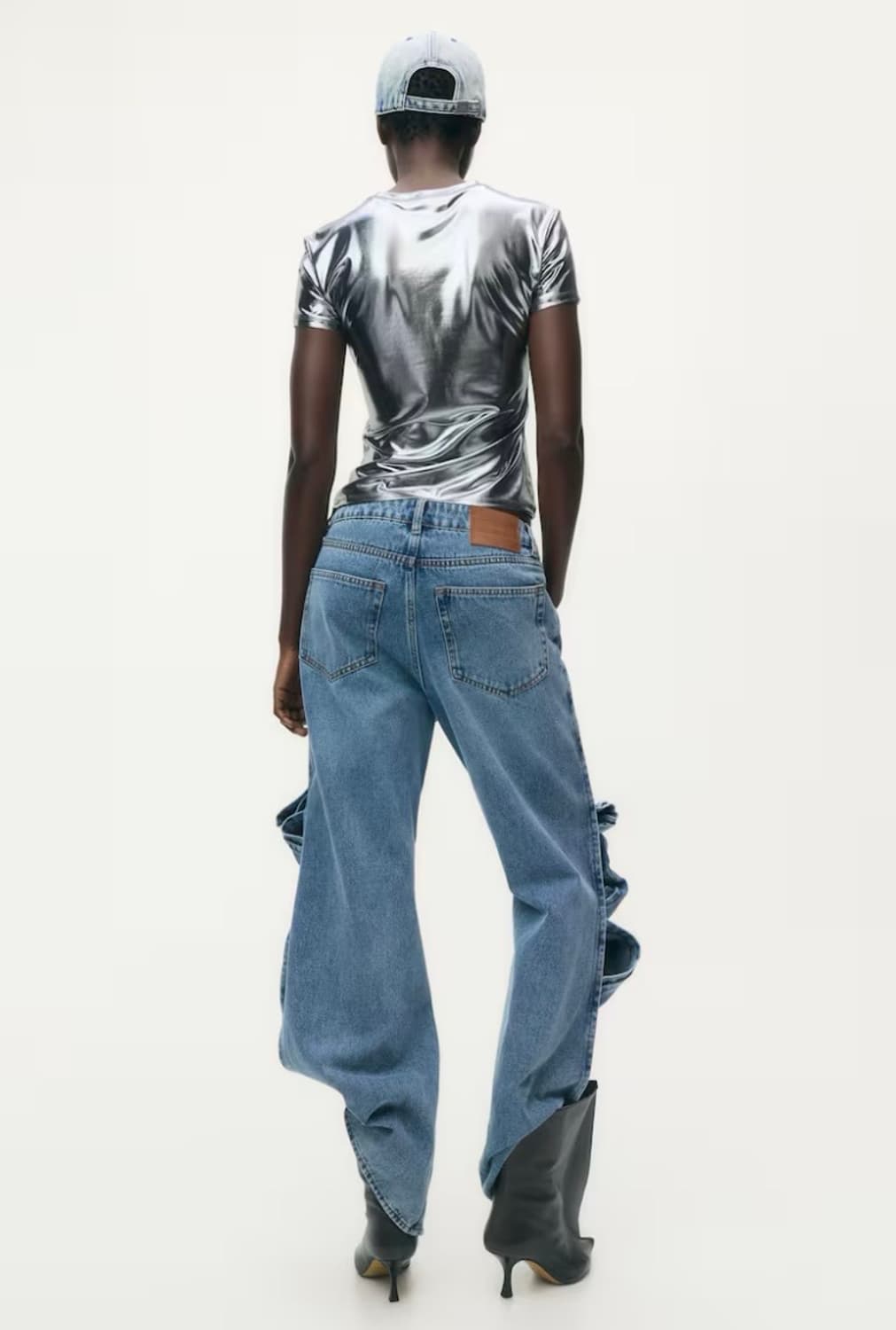 H&M 글렌마틴스 메탈릭 티셔츠 상품이미지5