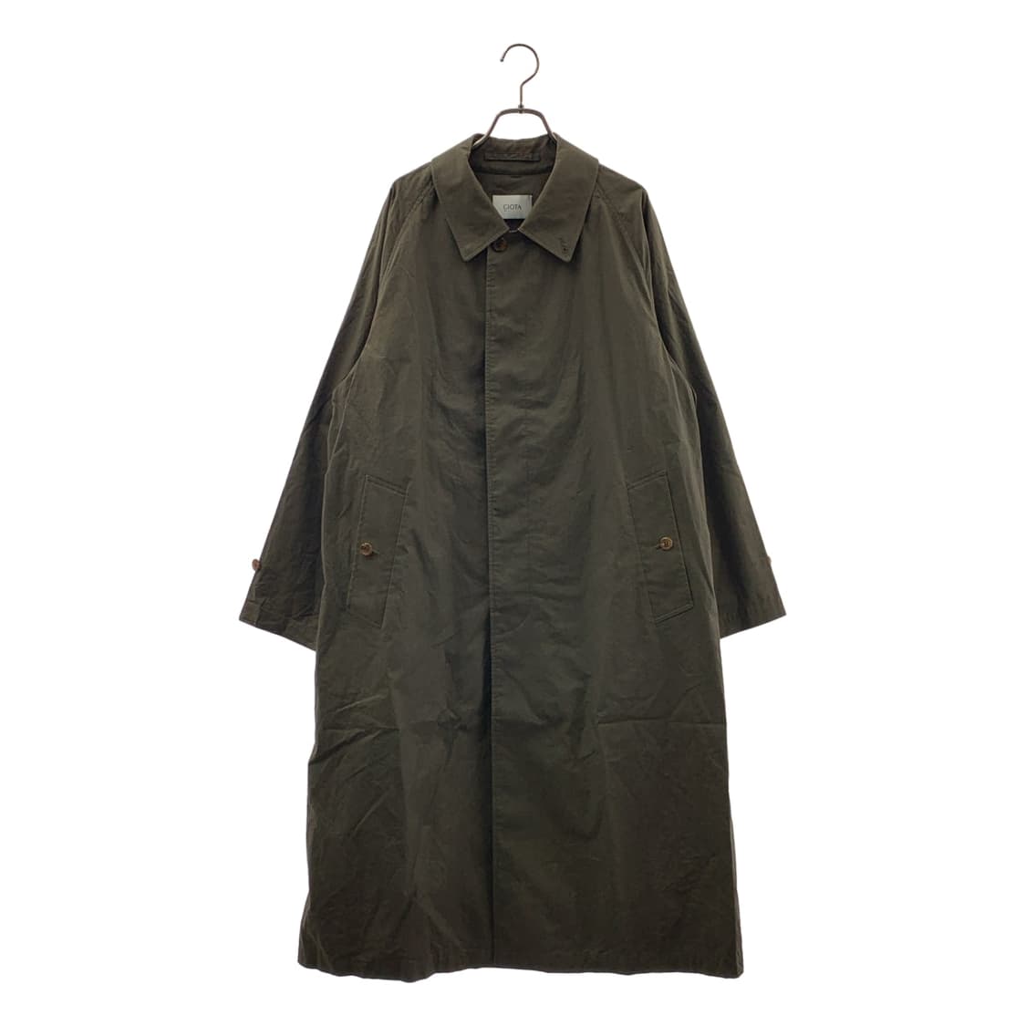 시오타 수빈코튼 타입라이터 발마칸 코트 상품이미지2