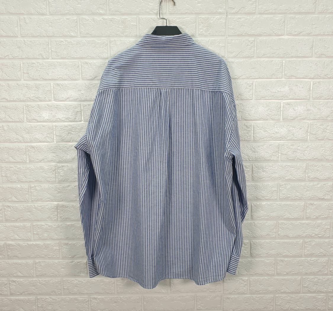 [105]테이크이지 스트라이프 옥스포드 오버셔츠(새상품) 상품이미지3