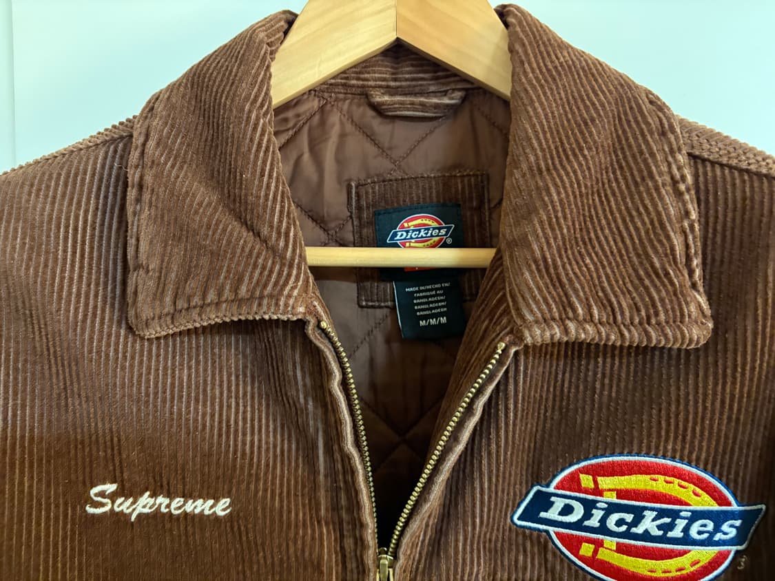 슈프림x디키즈 22FW 코듀로이 자켓 상품이미지4