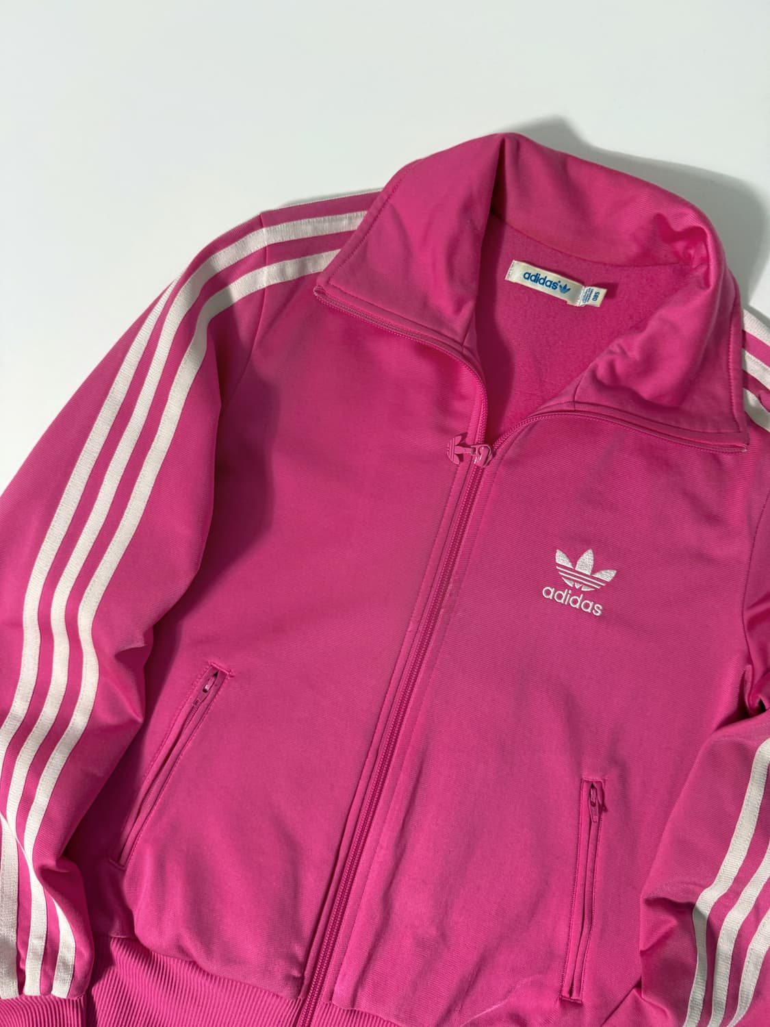 아디다스 핑크 빅로고 파이어버드 트랙 져지 상품이미지3