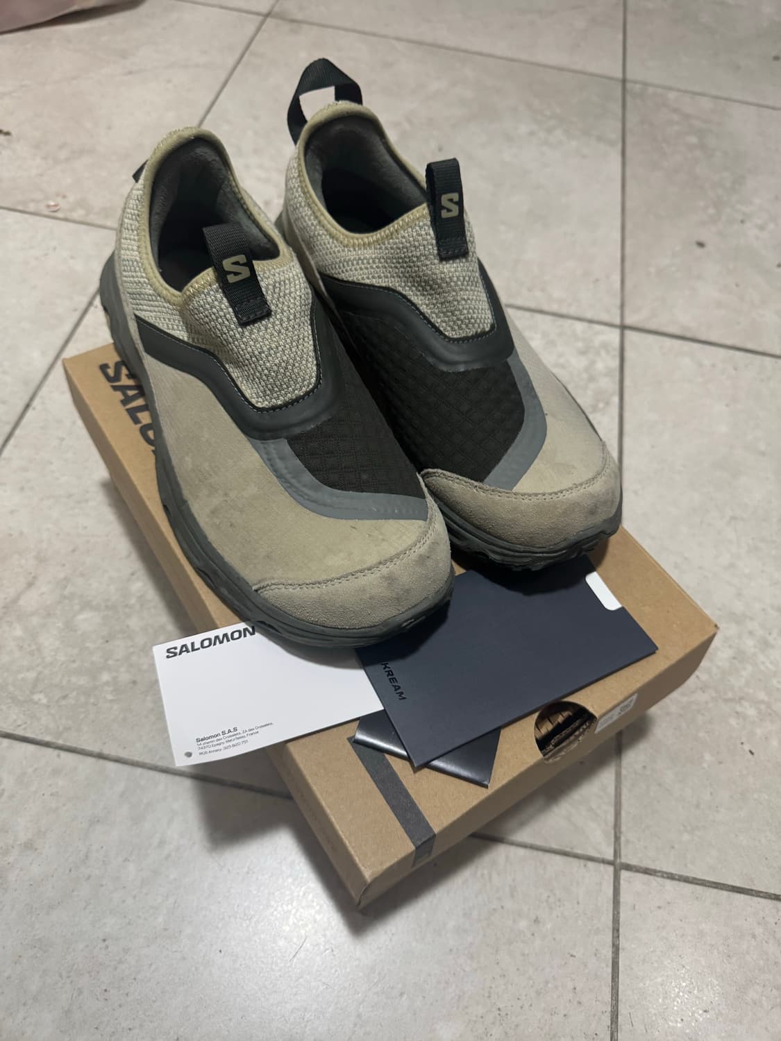 살로몬 RX 스너그 모스 그레이 상품이미지1