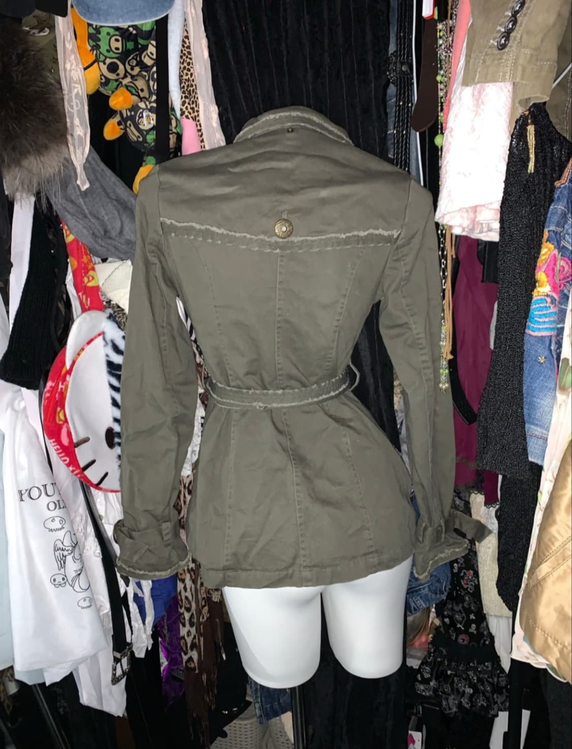 D.I.A 갸루y2k 카키 자켓 상품이미지2