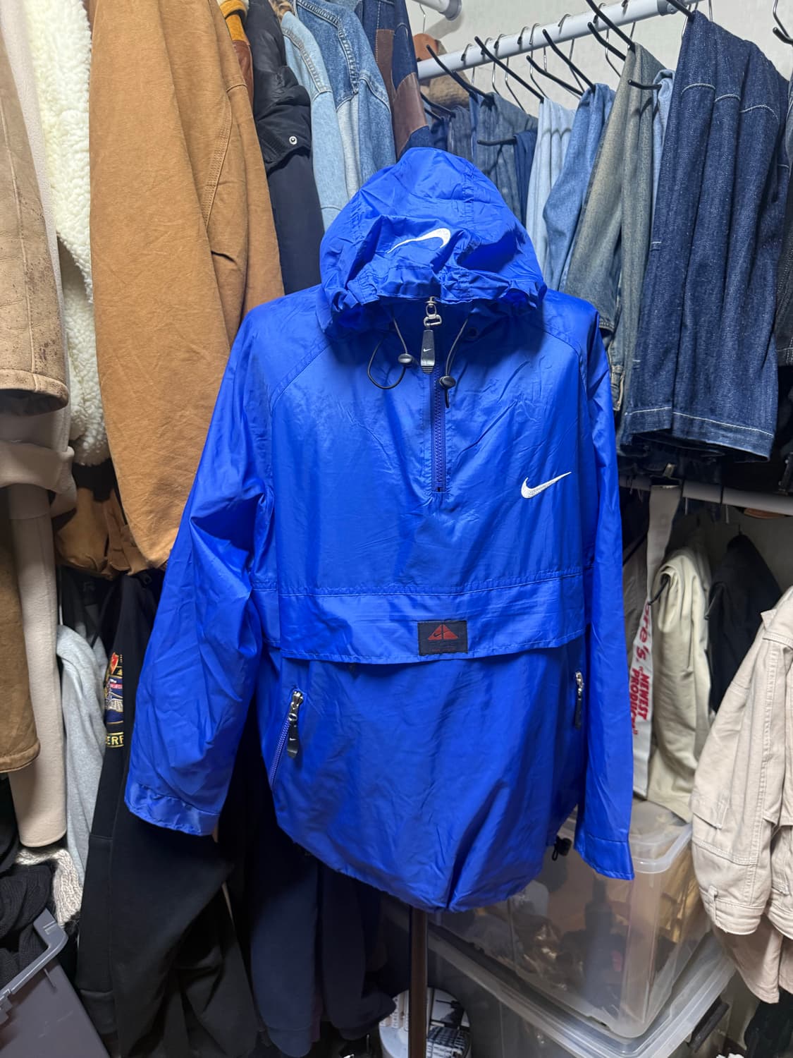 [L-XL]90s 나이키 ACG 빈티지 아노락 자켓 (USA 생산) 상품이미지1