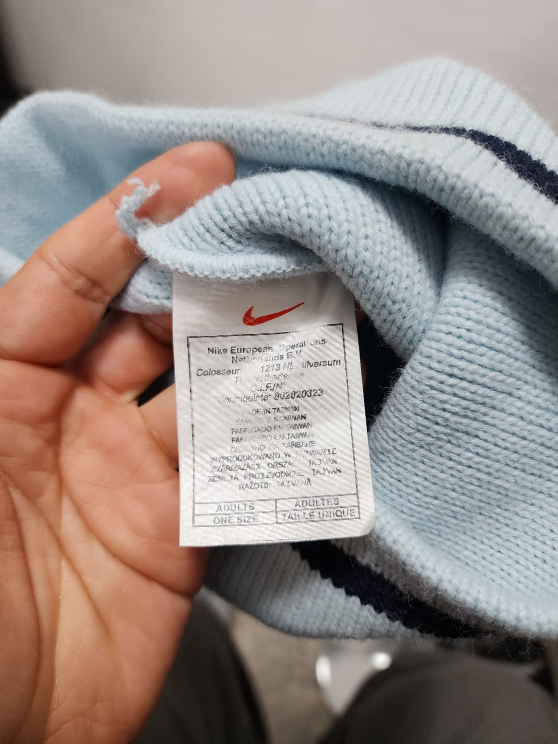 나이키 빈티지 하늘색 비니  상품이미지3