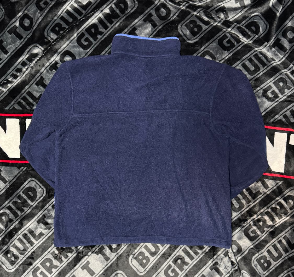 엘엘빈 스냅티 플리스 풀오버 네이비 블루 상품이미지2