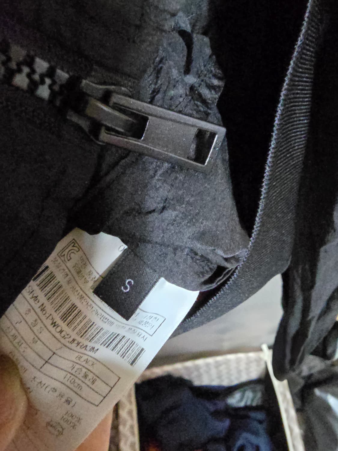 플랙 블랙 봄버 자켓 상품이미지4