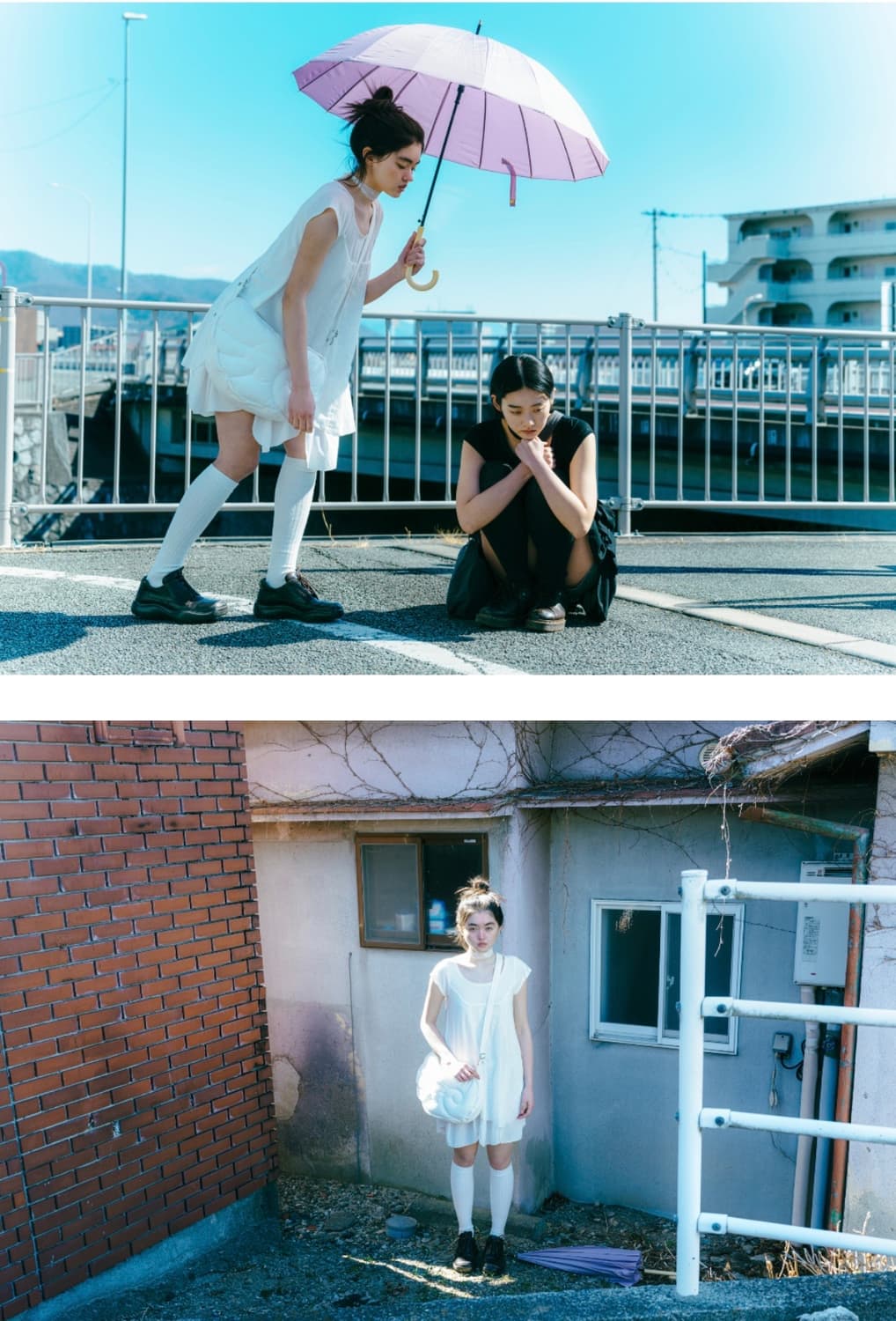 FLOWER ONE PIECE WHITE 상품이미지2