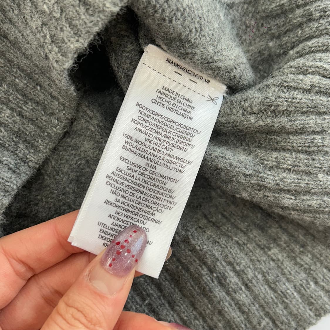 Polo 폴로 그린포니 차콜케이블 니트 상품이미지6