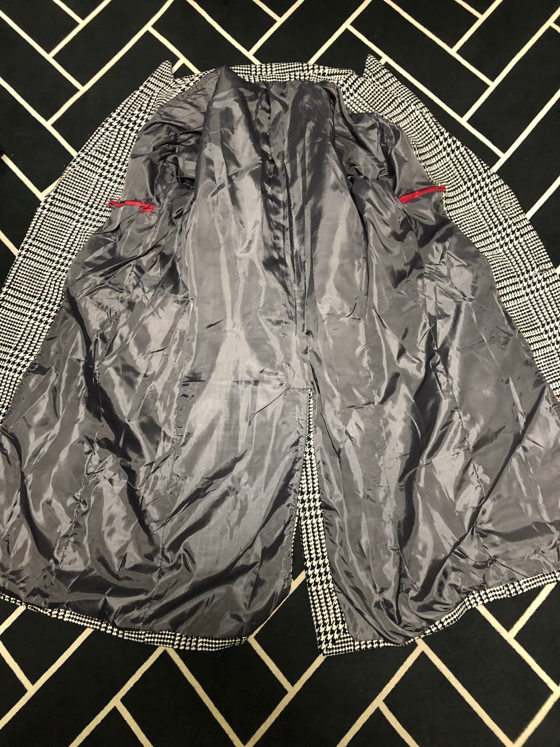 톰st (새제품) 프리미엄 피크드라펠 더블코트/몽클레어 스톤 발망 프라다 상품이미지6