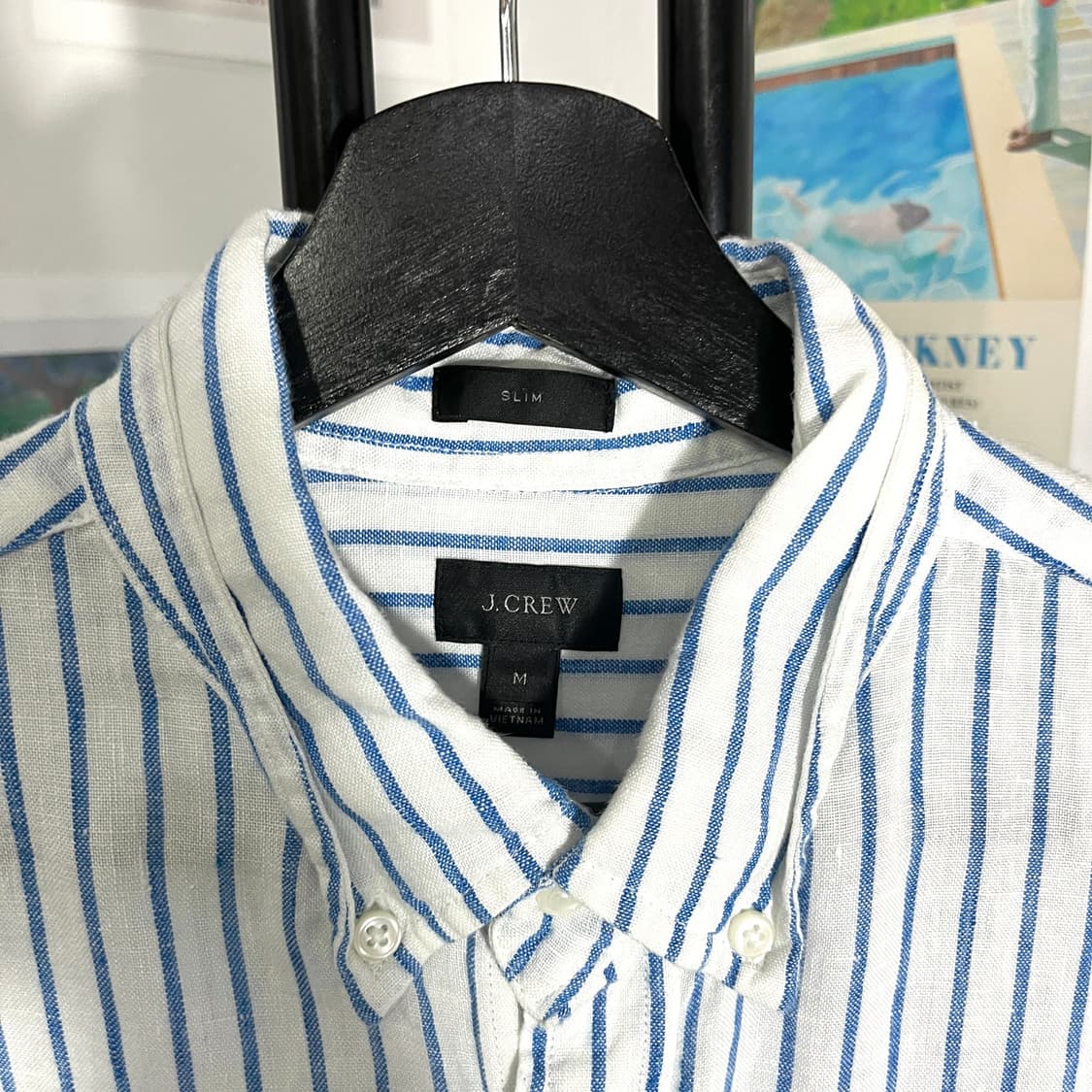 제이크루 스트라이프 린넨 셔츠 상품이미지4