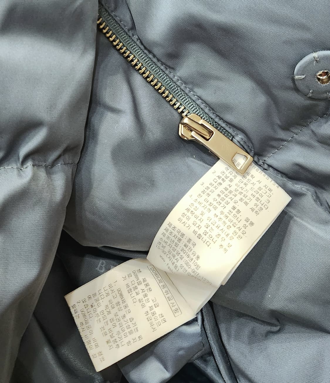 (새상품급)블룸스버리 기비 폭스퍼 구스패딩S 상품이미지9