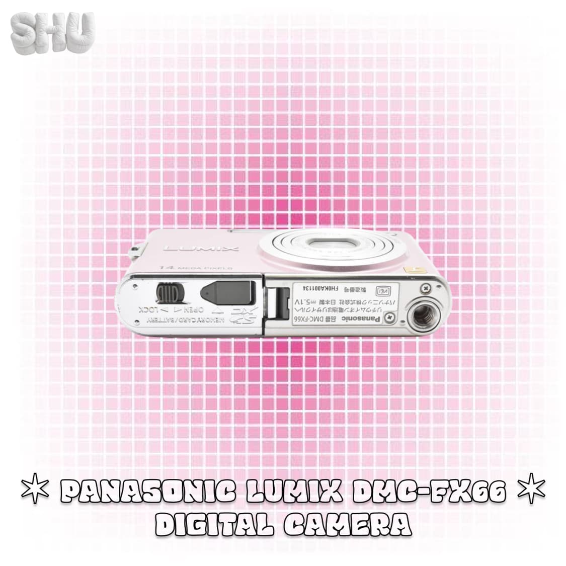 파나소닉 루믹스 DMC-FX66 빈티지 디카  핑크 상품이미지5