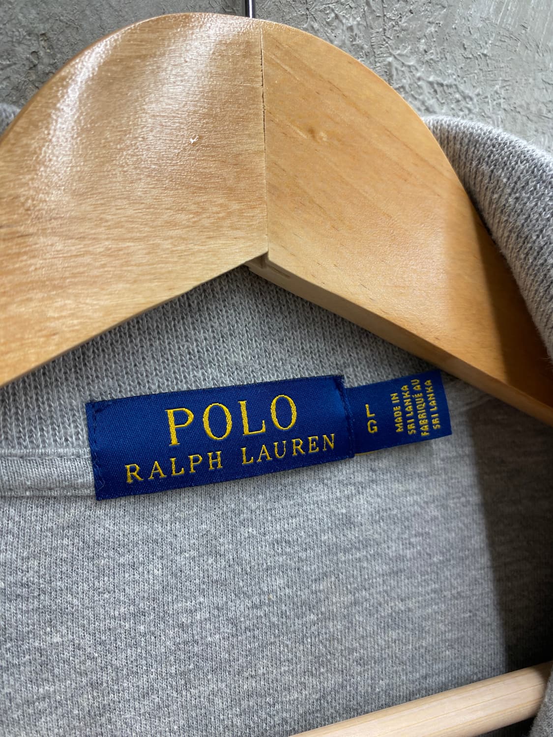 [L] Polo 폴로 랄프로렌 그레이 하프집업 니트 상품이미지7