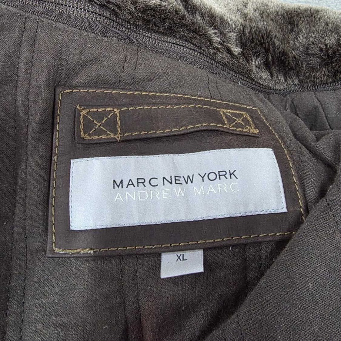 MARC NEW YORK ANDREW MARC 리얼 레더 자켓 XL 상품이미지6