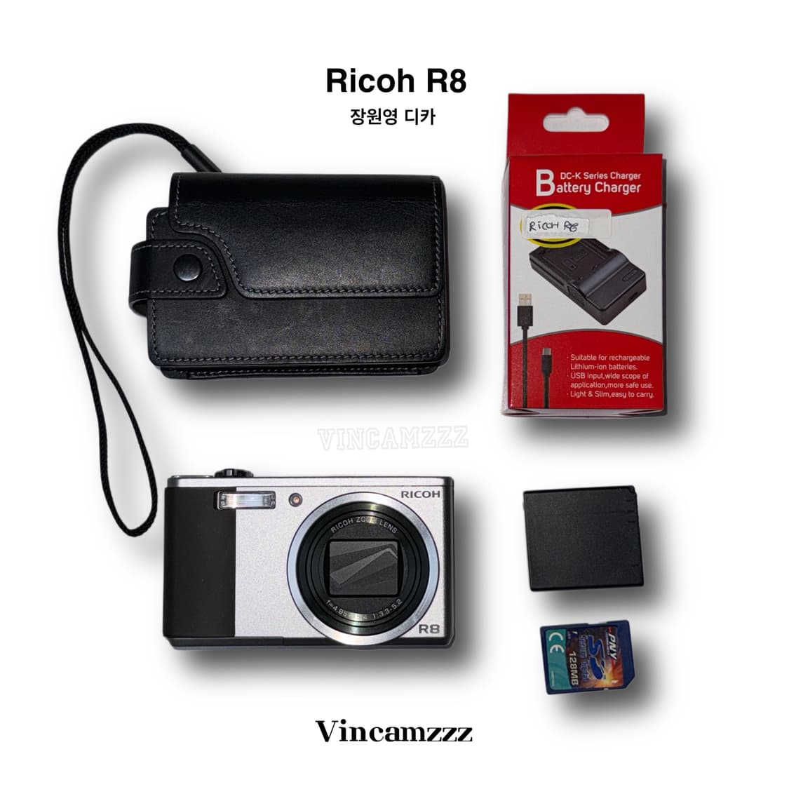[장원영 디카] Ricoh 리코 R8 디지털 카메라 상품이미지8