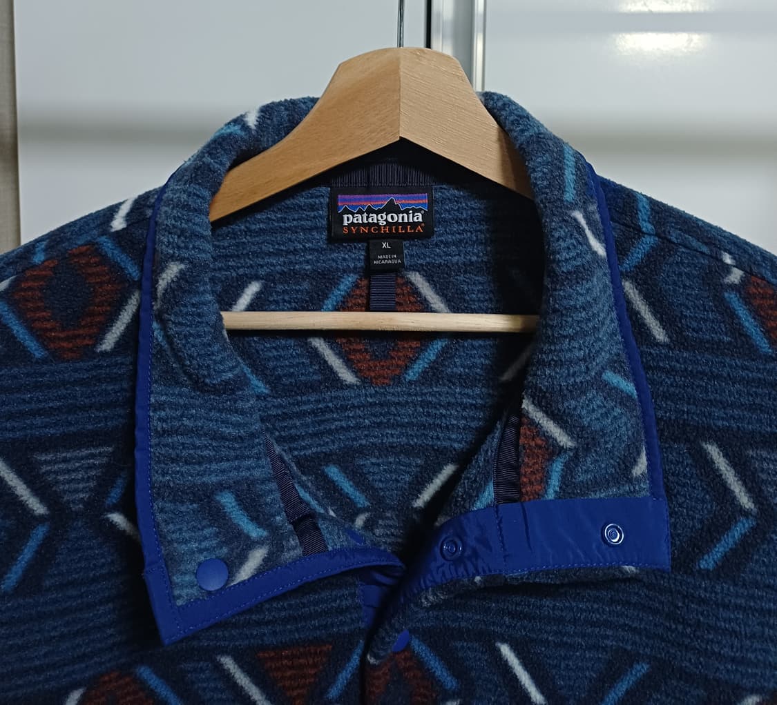 [XL] 파타고니아 신칠라 스냅티 라이프사이클 글래스 블루 상품이미지3