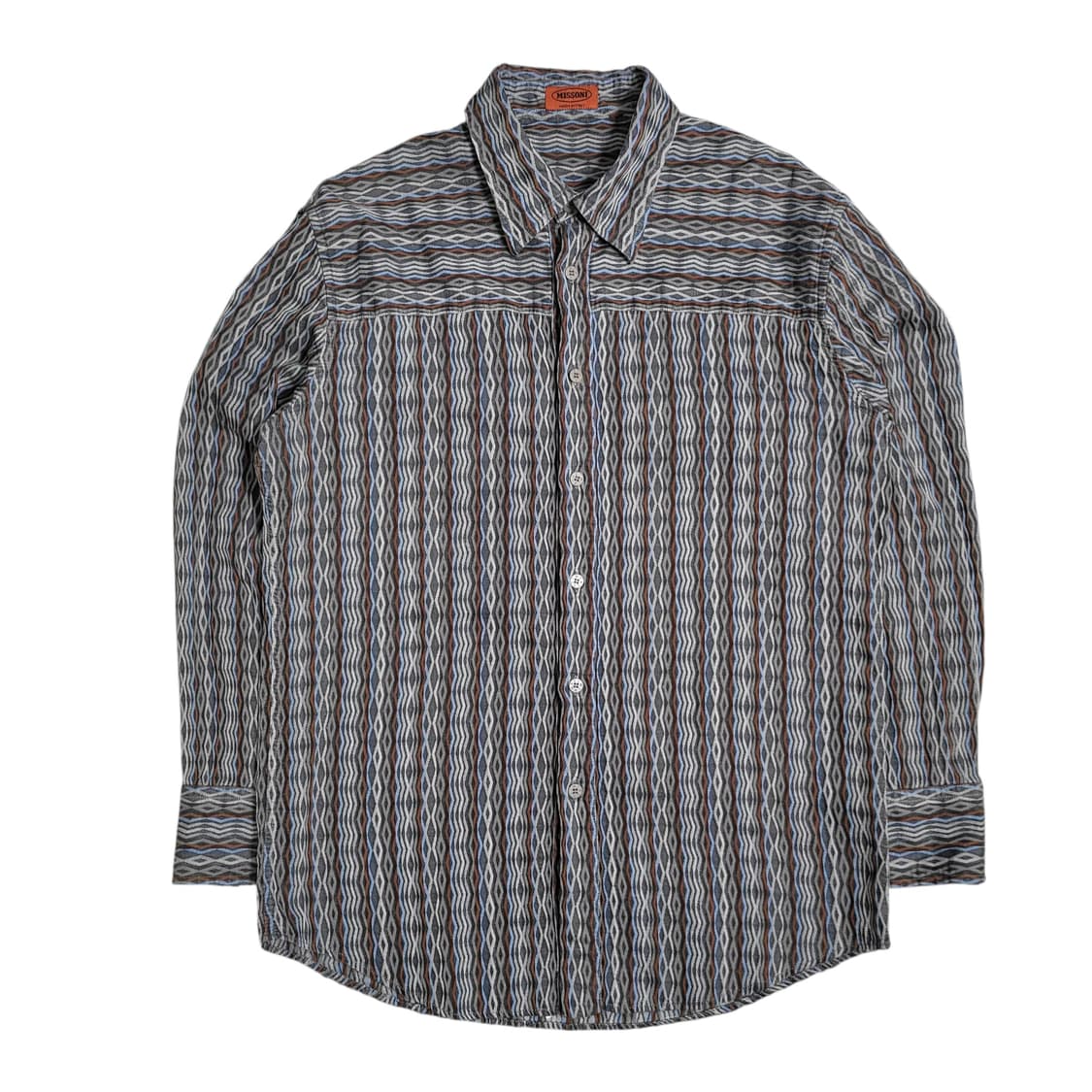 MISSONI 미쏘니 빈티지 패턴 셔츠 상품이미지1