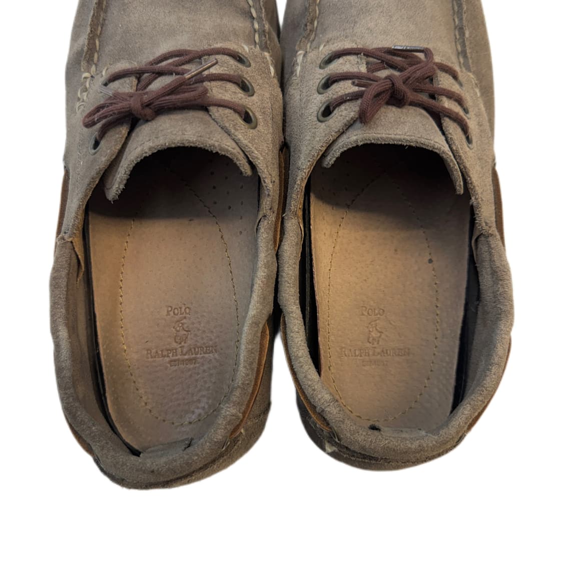 폴로 스웨이드 보트 레더 슈즈 260 상품이미지4