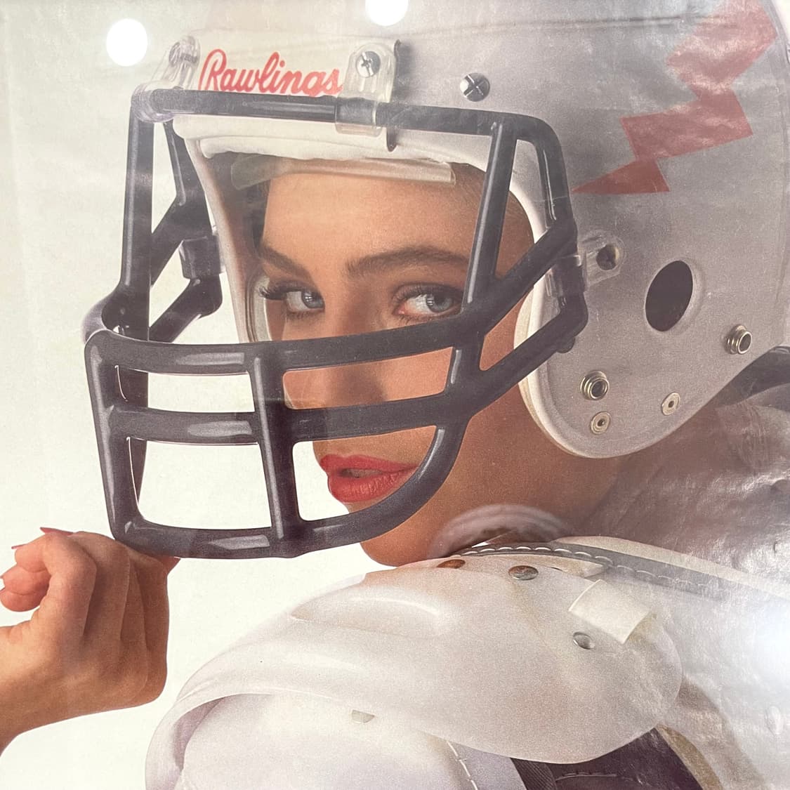 빈티지 풋볼 걸 포스터 63x94 상품이미지2