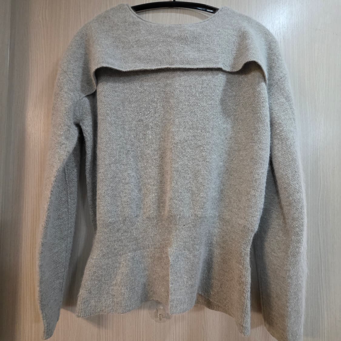 SYSTEM 오프숄더 앙고라  니트 Free 상품이미지1