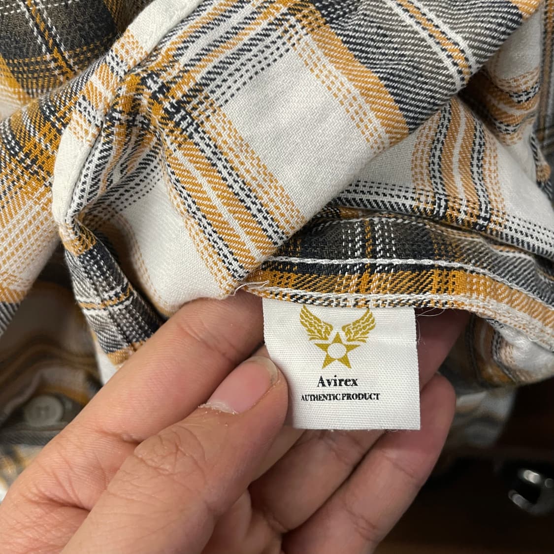 아비렉스 아메리칸 클래식 체크 포켓 셔츠 N209 상품이미지9