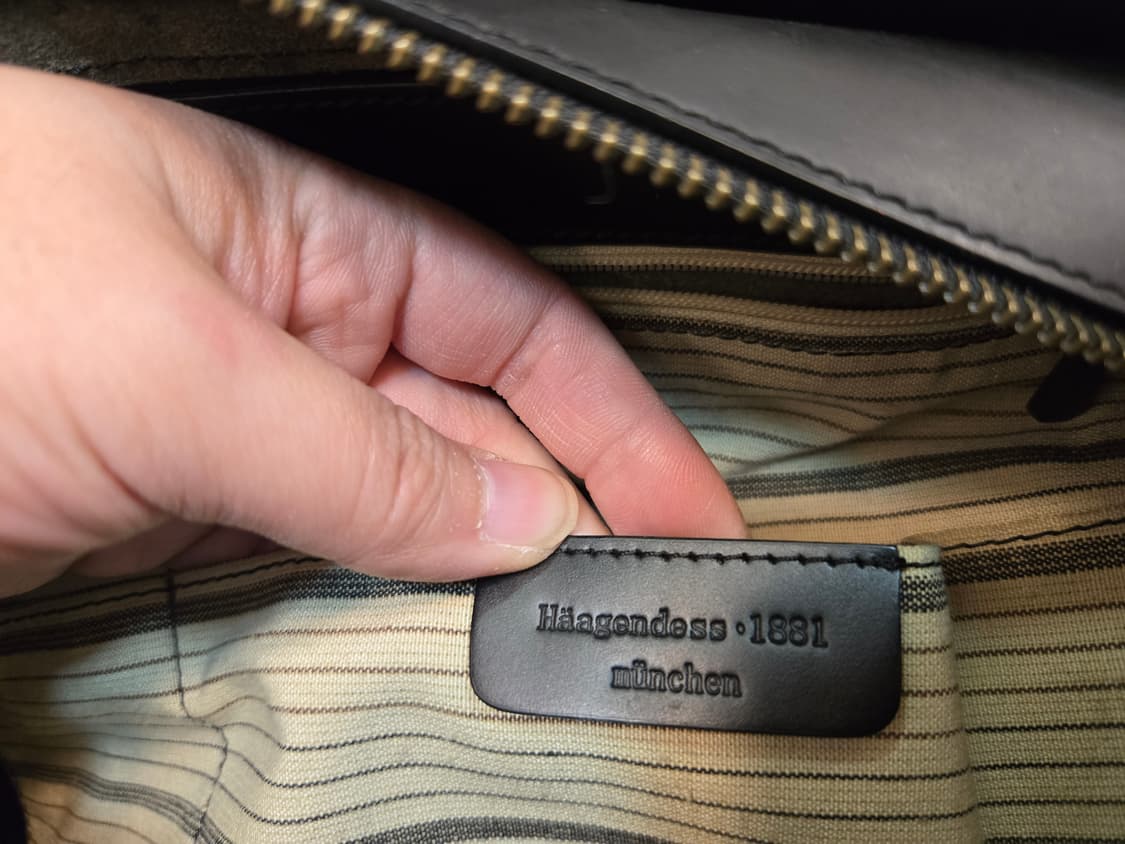 하겐데스 1881 München 올레더 서류가방 / 숄더백 / 메신저백 상품이미지5