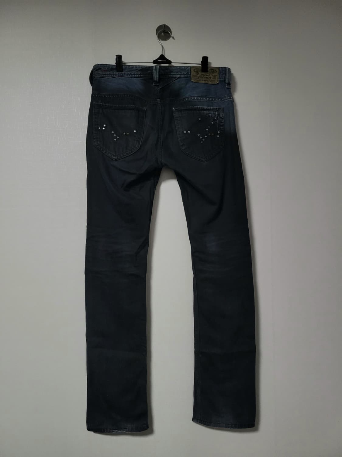 00s Diesel 스터드 워싱 슬림 진 상품이미지1