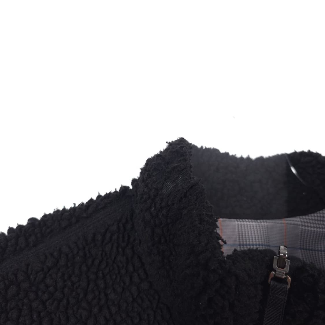 엄브로 리버시블 체크 양털 후리스 자켓 M 상품이미지6