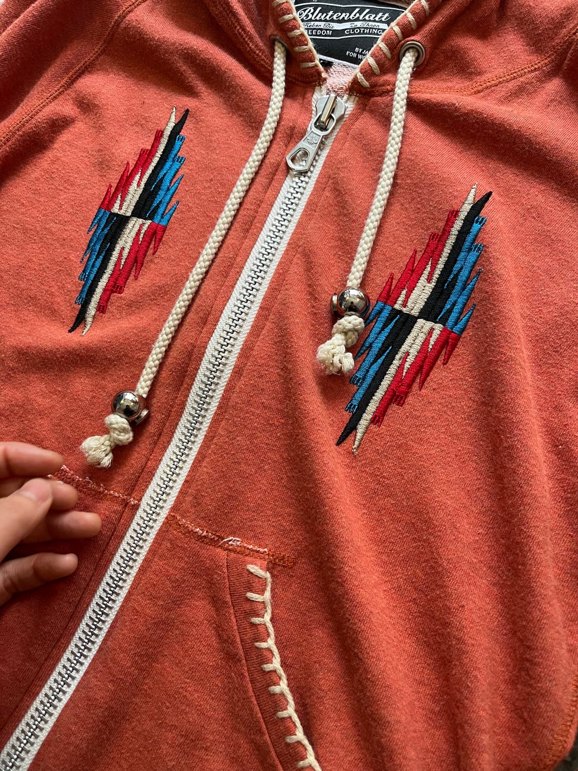 Blutenblatt 나바호 2way 후드집업 상품이미지7